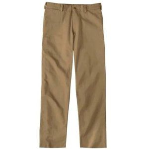 NWT Mens Size 46 Bills Khakis M3 British Khaki Plain Front Trim Fit Chino Pants
